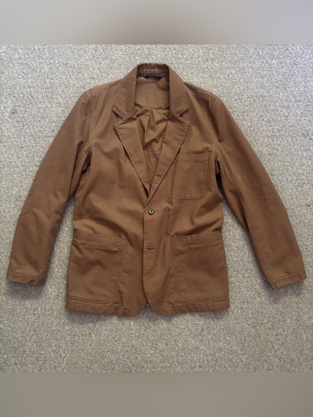 Duluth Trading Co Brown Jacket Blazer